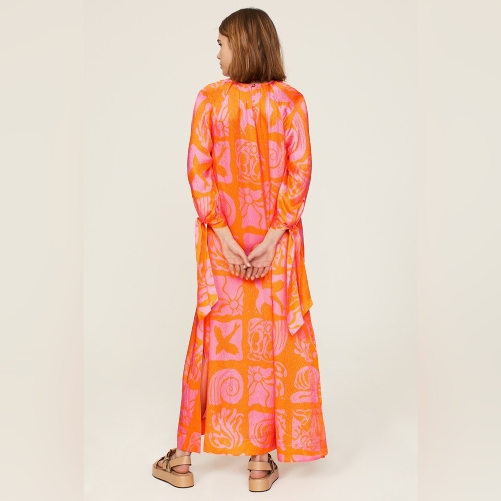 Rodebjer Wava Dress - kaftan dress 100% silk - Picture 5 of 16